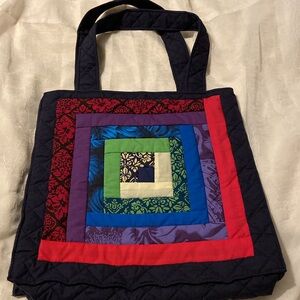 Hand/machine Made Quilted tote